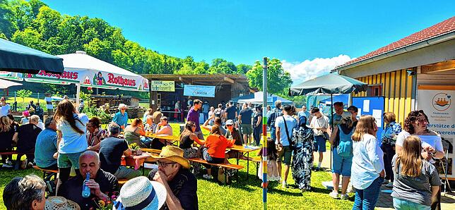 Der Andrang beim Familienfest im Abenteuerland war groß.