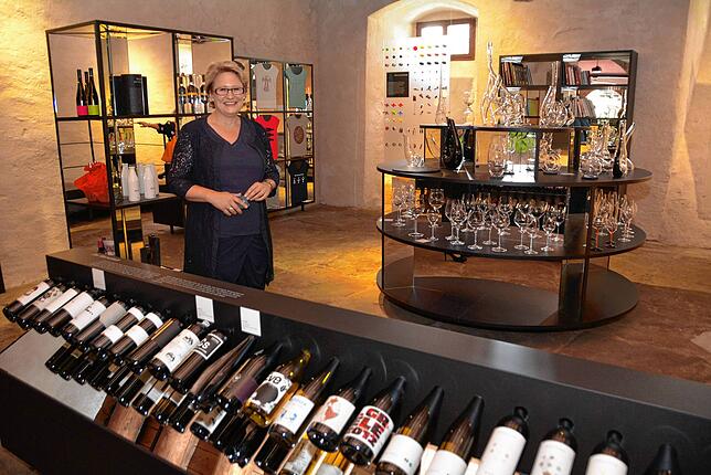 (Archivbild) Ein Blick ins Vineum Meerburg: Eigentlich Museum, beherbergt es auch einen „Concept-Store“. Dieser gibt einen ...
