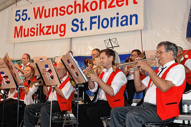 Bild 12: Die schönsten Bilder vom Wunschkonzert des Musikzugs St. Florian am Chilbi-Sonntag