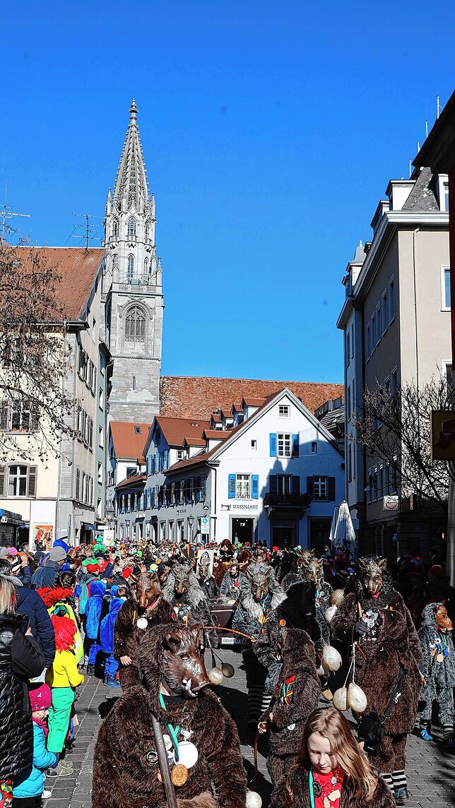 Bild 21: Kinderumzug 2023: Der Rosenmontag gehört den kleinen Mäschgerle