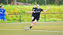 Aufgedreht: Binnen 13 Minuten gelang Alessio Tenhibben – hier ein Archivfoto – ein Hattrick für die SG FC Wehr/Brennet. Der 23-Jährige ...