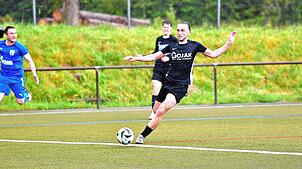 Aufgedreht: Binnen 13 Minuten gelang Alessio Tenhibben – hier ein Archivfoto – ein Hattrick für die SG FC Wehr/Brennet. Der 23-Jährige ...