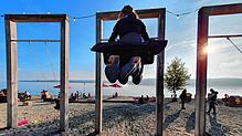 Der Uferpark gehört zu den Arealen, die künftig mit Veranstaltungen bespielt werden. Geplant ist unter anderem, wieder eine Beachbar zu ...