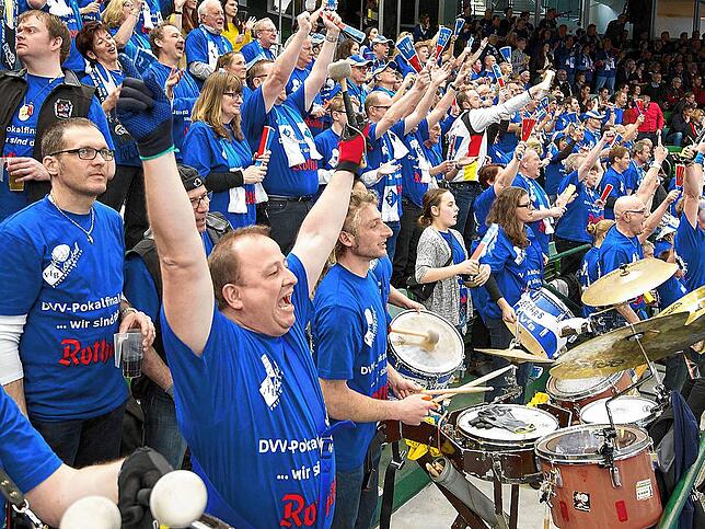 Die VfB-Fans werden jubeln: Endlich wieder Erstliga-Volleyball in Friedrichshafen.