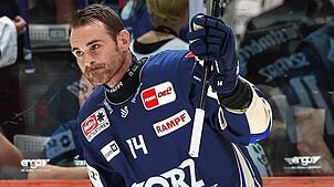 Er hat viel vor mit den Schwenninger Wild Wings in dieser Saison: Jordan Szwarz, der aus Mannheim an den Neckarursprung gewechselt ist.