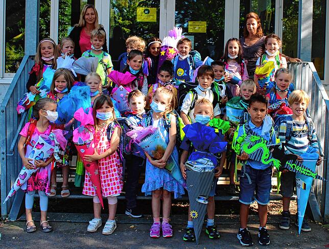 Bild 16: Bilder von der Einschulung: Diese Kinder gehen jetzt in die erste Klasse der Grundschulen in Konstanz, Allensbach und Reichenau