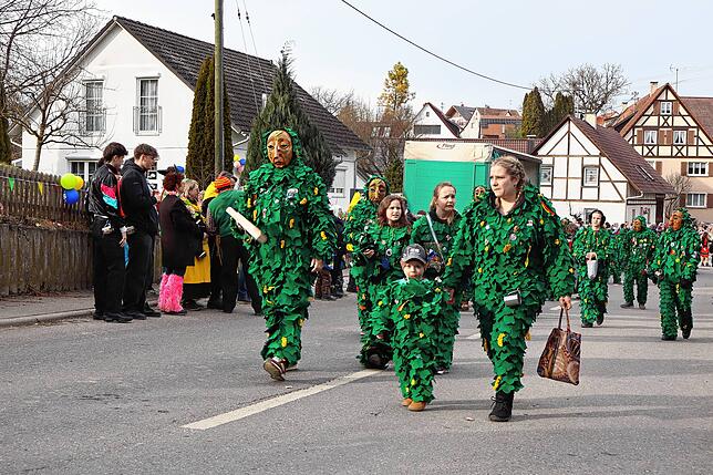 Bild 7: Narrenumzug in Rickenbach: Fasnacht in Bildern – die besten Eindrücke