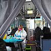 Blick ins Innere: So sieht es aus im Impfbus des Schwarzwald-Baar-Kreises.