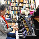 Begeisterte Spielerin der Sonaten von Beethoven: Henriette Gärtner.