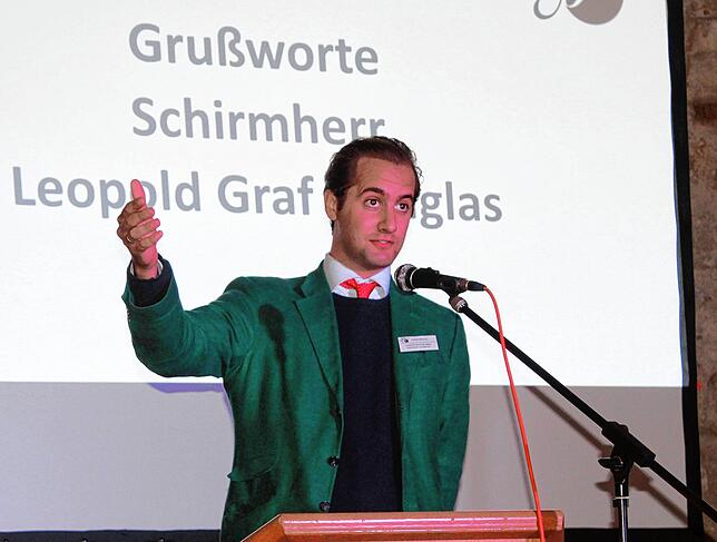 Schirmherr Leopold Graf Douglas freut sich sehr über diese Aufgabe.