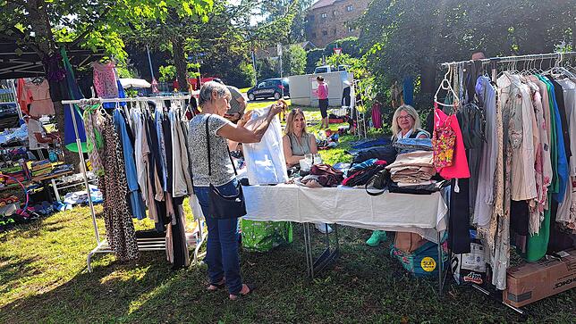Bild 10: So schön war es auf dem SÜDKURIER-Flohmarkt in Bad Säckingen