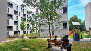 Die neuen Wobak-Häuser in der Brandenburger Straße sind bezogen. Die Wobak (Wohnungsbaugesellschaft Konstanz) hilft auch, wenn Mieter ...