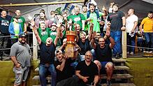 Tolle Stimmung bei der Siegerehrung zum traditionellen Handwerkerwettbewerb auf dem Sommerfest. Am Ende darf das Team Benkler Metallbau ...