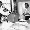 Auszählung der Bürgermeisterwahl in Mühlingen am 5. Juni 1983