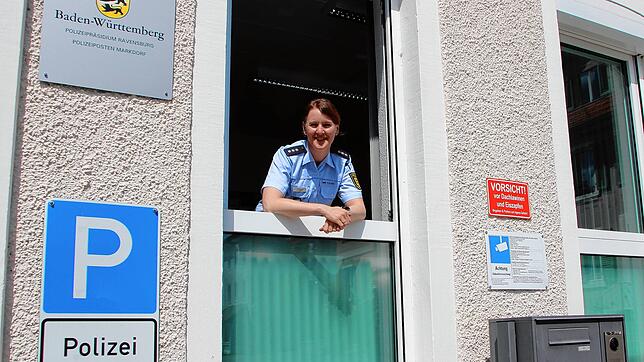 Claudia Jäger, kommissarische Leiterin des Polizeipostens Markdorf, ist seit Januar 2025 in der Gehrenbergstadt. Sie hat die ...