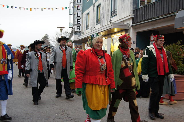 Bild 10: Bildergalerie: Treffen der Büttel und Narreneltern beim Ringtreffen des Alemannischen Narrenrings am Samstag