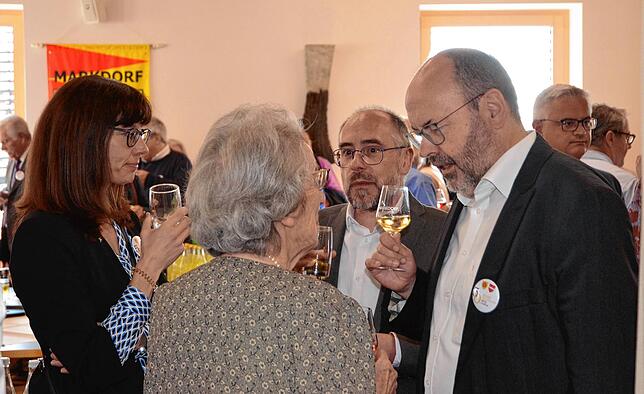 Bild 13: Bilder vom Empfang der Delegation aus Ensisheim im Markdorfer Rathaus (1/2)
