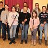 Tamara Groß und Natascha Singer (links) gestalteten mit ihren Klarinettenschülern eine überzeugende kleine musikalische Stunde. Bild. ...