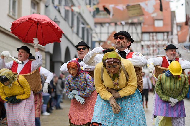 Bild 21: Tausende Hästräger und Musiker in Pfullendorf: Bilder vom Umzug (4)