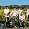 Optimistisch und voller Freude starten im Jahr 2020 Johannes Behringer (von links), Philipp Stadler, Simon und Christian Hall sowie ...