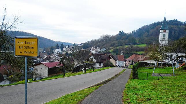 Willkommen in Eberfingen: Der Stühlinger Ortsteil ist laut Ortsvorsteher Daniel Armbruster eine beschauliche Wohngemeinde mit sehr guter ...