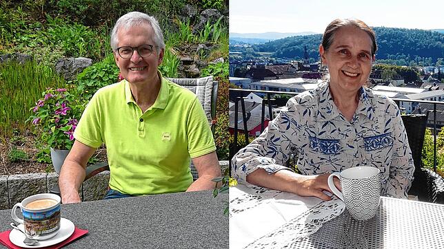Engelbert Maier im Gespräch mit unserer Mitarbeiterin Ursula Freudig.