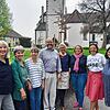 Die Organisatoren der Demo (von links): Irmgard Teske, Waltraud Zeller-Fleck, Stephanie Sandkühler, Pfarrer Ulrich Hund, Doris Käser, ...
