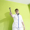 Kathrin Börsig ist so gut wie fertig mit ihrer Ausbildung. Sie hat den Beruf der Malerin und Lackiererin erlernt.