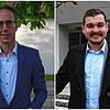 Frank Harsch (links) wurde im Oktober in Engen nach den neuen Regeln für Bürgermeisterwahlen ins Amt gewählt, Selcuk Gök im März in ...