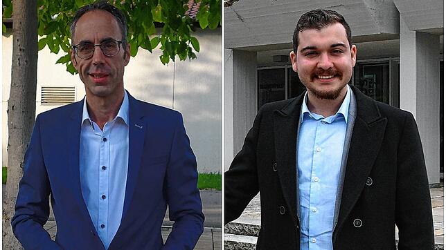 Frank Harsch (links) wurde im Oktober in Engen nach den neuen Regeln für Bürgermeisterwahlen ins Amt gewählt, Selcuk Gök im März in ...