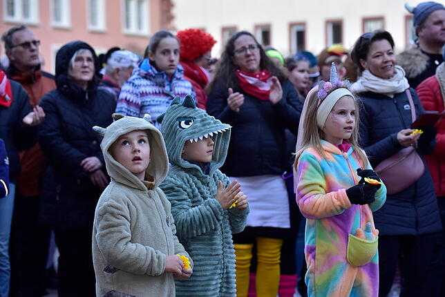 Bild 9: Fastnachtliche Schlüsselübergabe am Villinger Rathaus 2025
