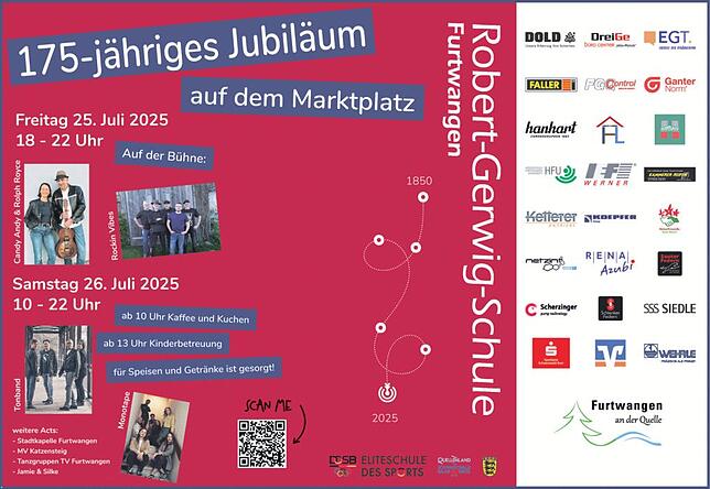 Bild 1: 175 Jahre Robert-Gerwig-Schule Furtwangen: Die Keimzelle des Wissens für Leben und Beruf