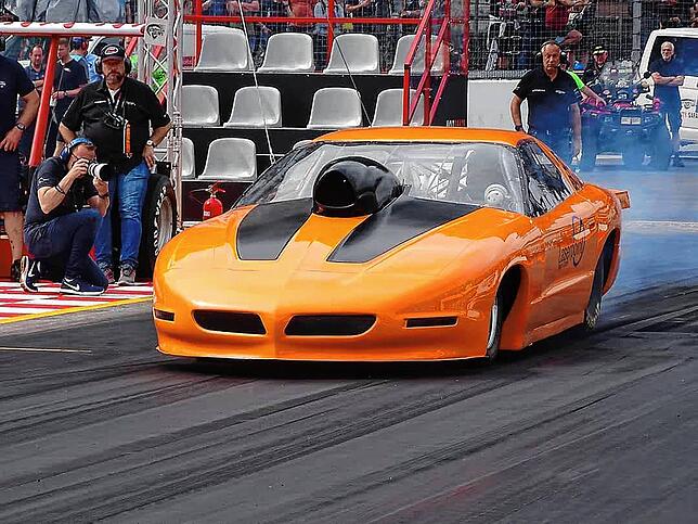 Mit diesem Pontiac Firebird war Manuel Kreiter auf der Rennstrecke unterwegs, als es am 10. September 2022 zu dem folgenschweren Unfall kam.