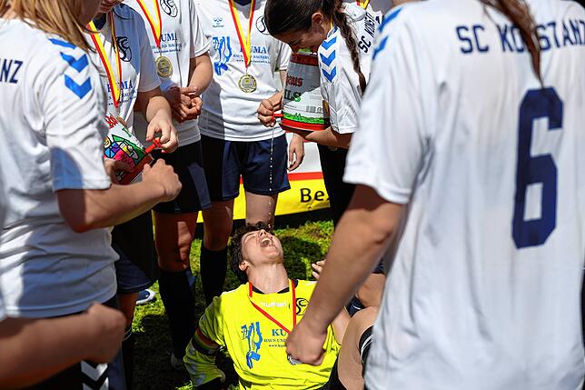 Bild 7: Die besten Bilder vom Bezirkspokalfinale der Frauen zwischen der SG Höri und Konstanz-Wollmatingen