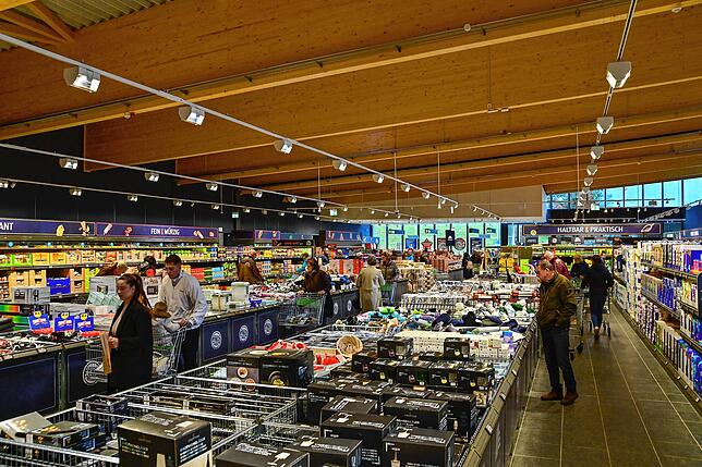 Bild 12: So sieht der neue Aldi in St. Georgen aus