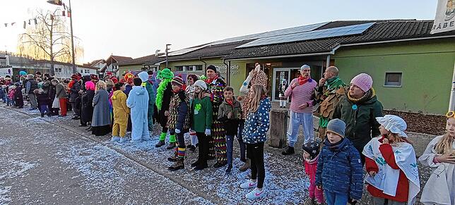 Bild 26: So schön war die gemeinsame Straßenfasnet in Oberlauchringen