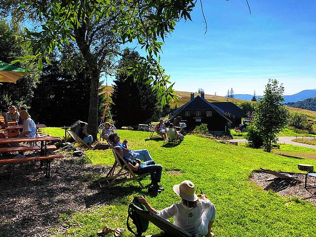 Das Gasthaus Gisiboden liegt in Todtnau auf 1168 Metern Höhe.