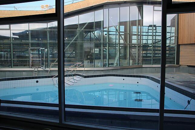 Bild 1: Das neue Sportbad wird ein Hallenbad der Extraklasse