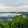 Vom Donautal, hier in Leibertingen, ist es nur ein kurzer Sprung in den Landkreis Tuttlingen. Dies zeigt der Blick von der Burg ...