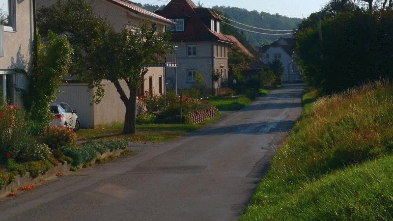Einige Szenen vor, während sowie nach den Erschließungsarbeiten in Möggenweiler.