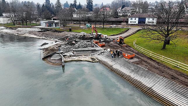 Für zwei Millionen Euro wird das Häfler Strandbad umgestaltet. Vor allem am Ufer sind große Eingriffe notwendig, um es naturnah zu ...
