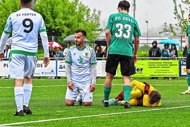 Bild 17: FC Zell gewinnt Pokal-Viertelfinale beim SV Herten mit 1:0 – wir haben Fotos!