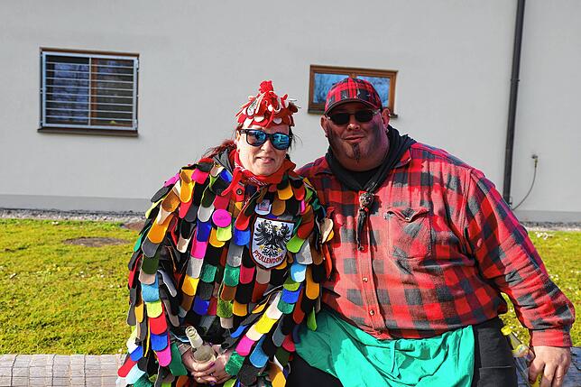 Bild 20: „Narri-Narro“ in hallt in den Straßen