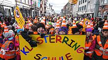 Die Klosterringschule freut sich, dass die Zeit der Baustelle endlich vorbei ist.