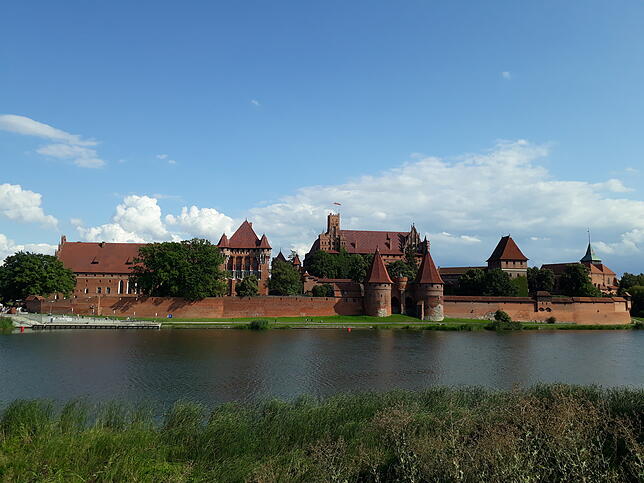 Die Marienburg gehörte auch zum Programm der Reise.