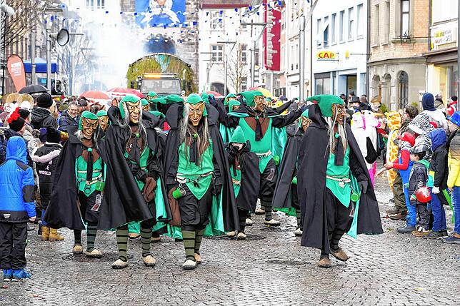 Bild 13: Alle Bilder vom großen Umzug in Villingen am Dienstag (4)
