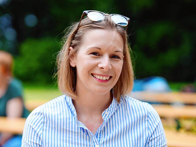 Sabrina Strobel, 37 Jahre, operationstechnische Assistentin im Zentral-OP.