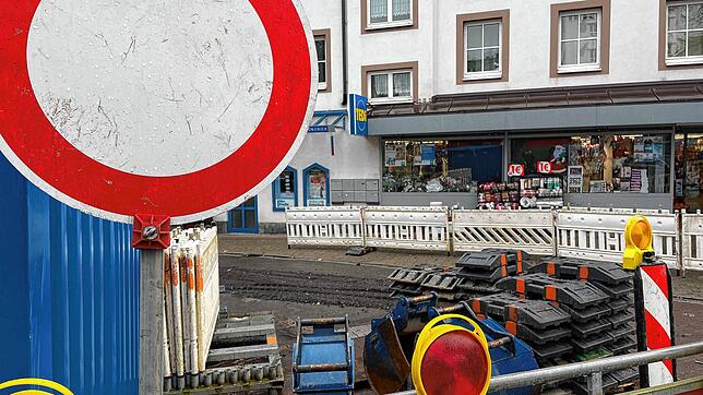 Die Gerwigstraße ist ab der Einmündung von der Hauptstraße kommend voll gesperrt.