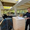 Bei der Sanierung der Geschwister-Scholl-Schule kann er auch historisches Wissen nutzen: Tobias Strecker arbeitet bei Schaudt ...
