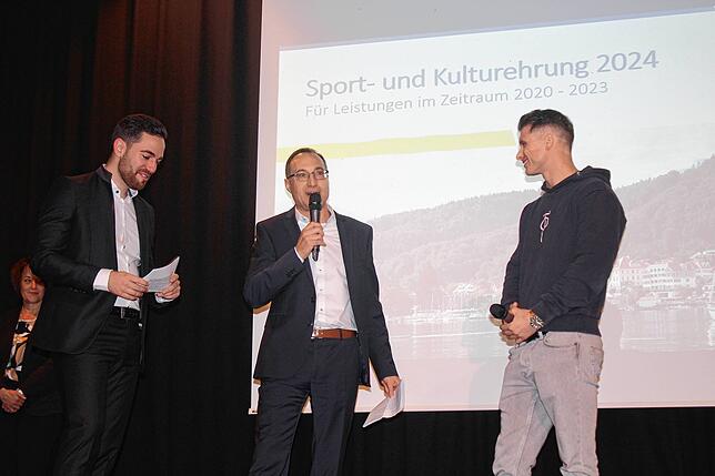 Bild 2: Bilder von der Sport- und Kulturehrung in Bodman-Ludwigshafen